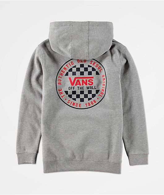 grey vans hoodie