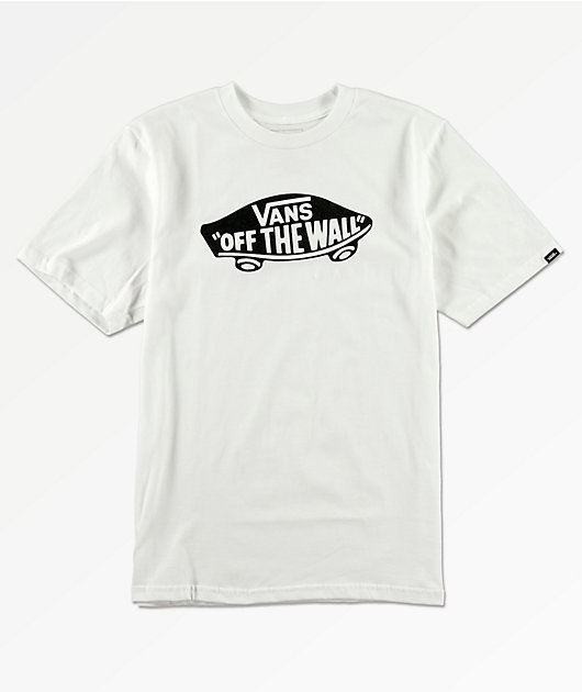 vans off the wall black t shirt