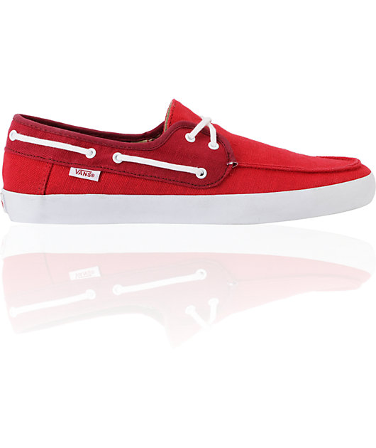 sætte ild Fælles valg En skønne dag Vans Chauffeur Red Boat Skate Shoes | Zumiez