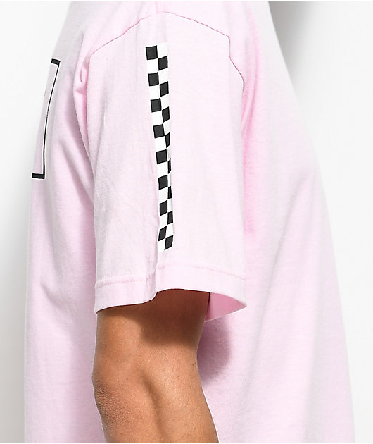 mens pink vans shirt