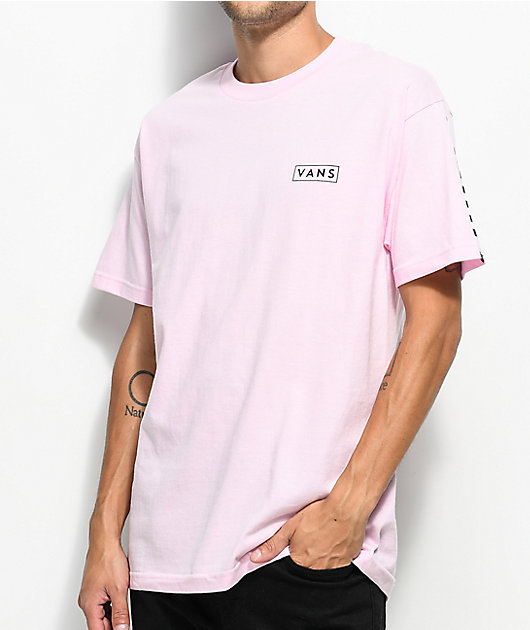 mens pink vans shirt