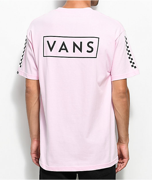 vans camiseta rosa