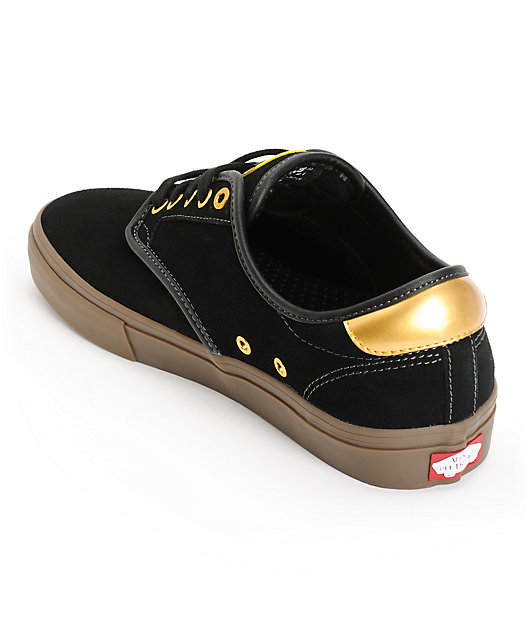 vans chima pro chrome skate shoes