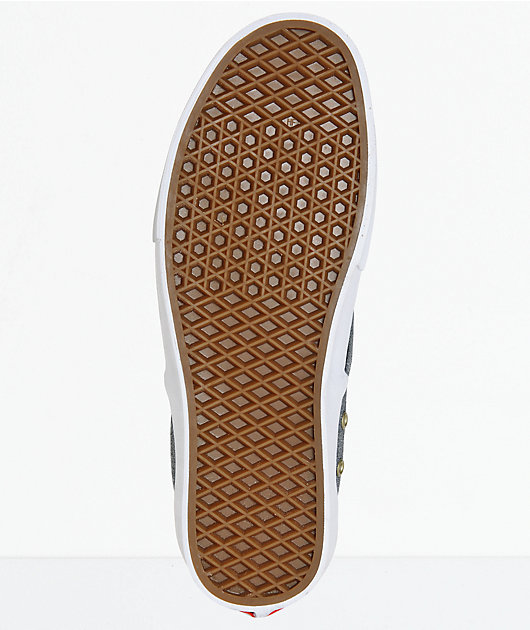 vans chima pro cord chambray skate shoes
