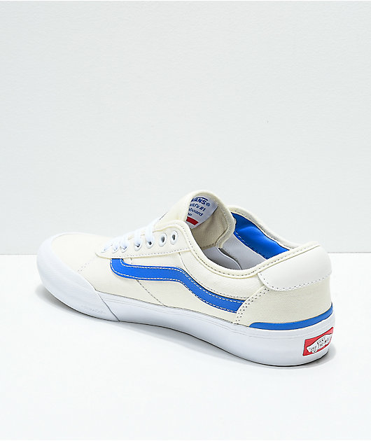 Vans Chima Pro II Center Court Blue & White Skate Shoes