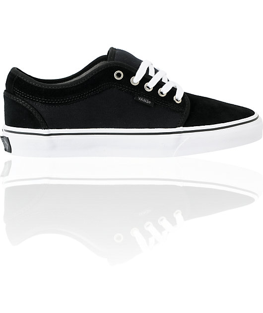 Black, Pewter \u0026 White Skate Shoes | Zumiez