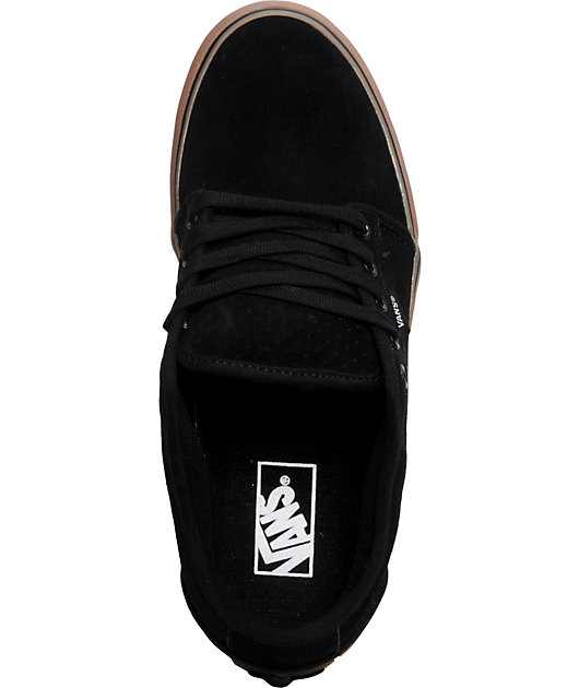 vans chukka low black gum