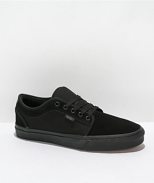 Vans Chukka Low Blackout Skate Shoes Zumiez