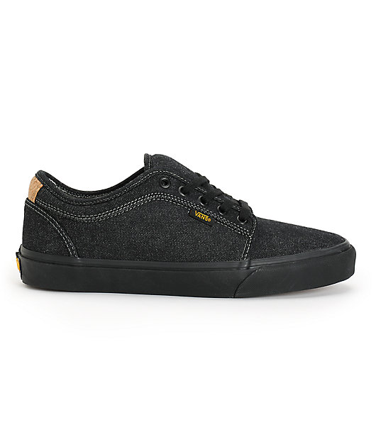 vans black cork