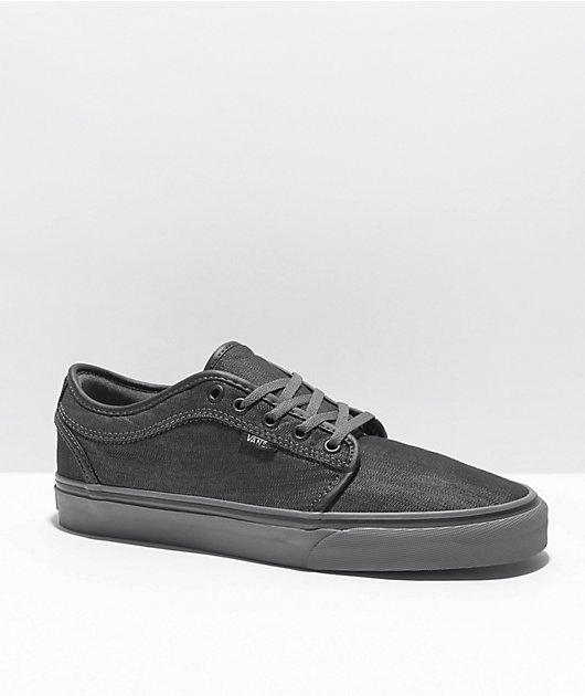 vans skate shoes grey