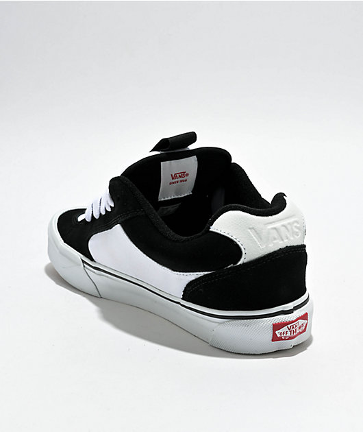 Vans Chukka Push 2 Tone Black White Skate Shoes