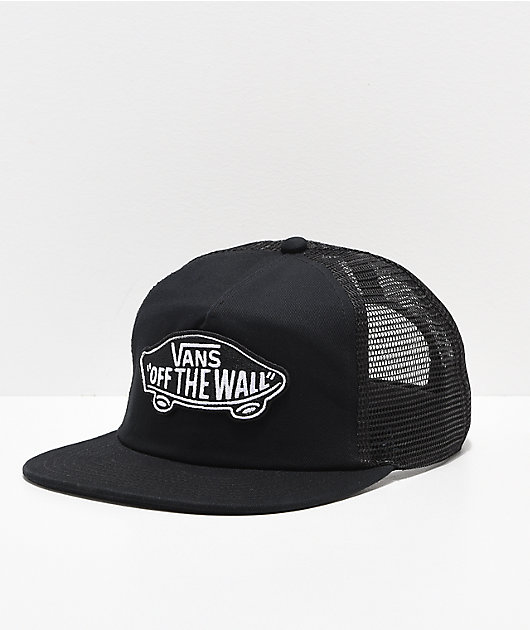 Vans Classic Patch Black & White Trucker Hat