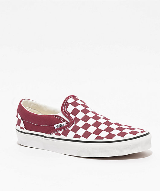 Vans Classic Slip-On Color Theory Rhododendron Skate Shoes | Zumiez