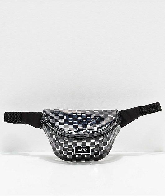 checkered fanny pack vans