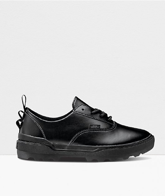 Vans Colfax Low Black Leather Shoes