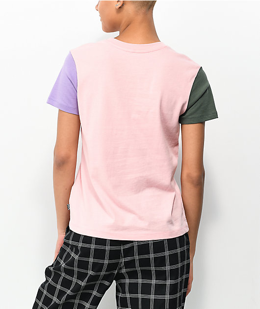 Vans Colorblock Pink T-Shirt