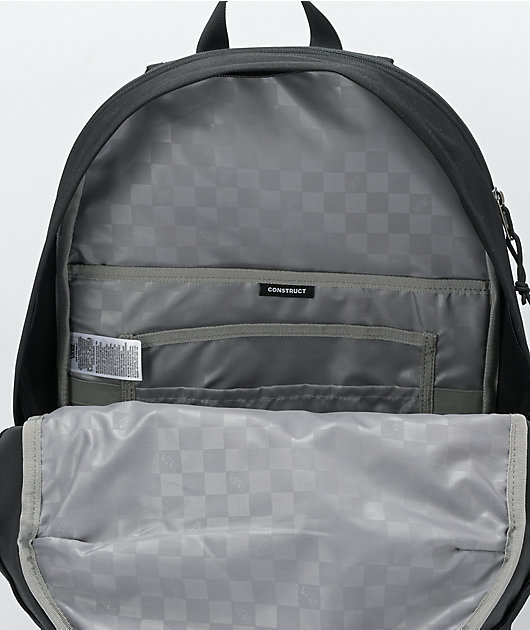 Vans Construct Black & White Backpack