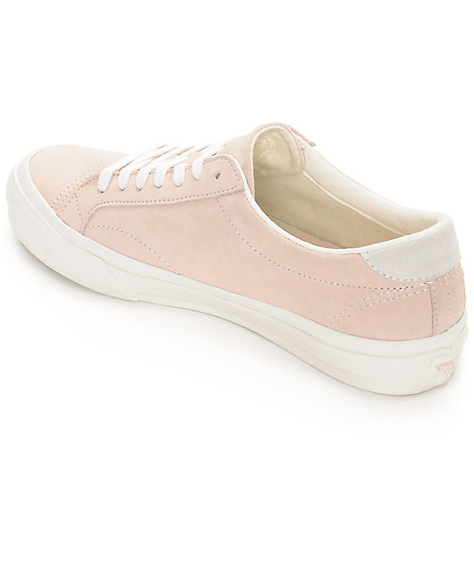 Vans Court DX zapatos de mujer en palo rosa y blanco | Zumiez