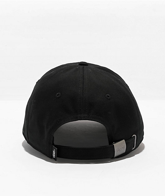 Vans Court Side Black Strapback Hat