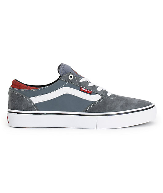 Vans Crockett Pro Cork Dark Grey Skate Shoes | Zumiez
