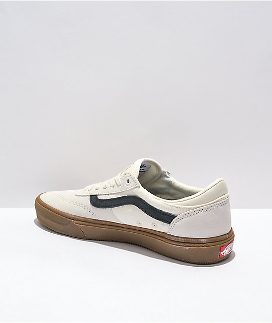 Vans Crockett Pro Marshmallow Gum Skate Shoes Zumiez