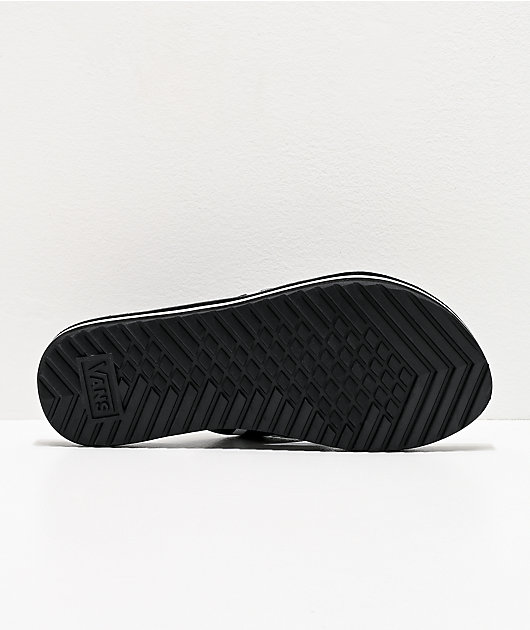 vans criss cross slides