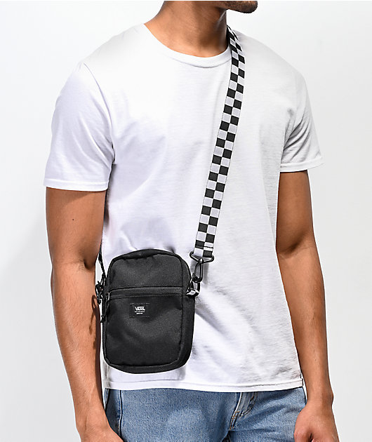 Vans Warp Sling Bag Black / White Checkerboard | Bramalea City Centre