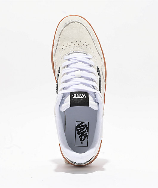 Vans Cruze 3.0 White & Gum Skate Shoes