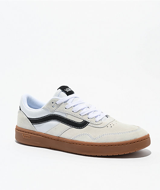 Vans Cruze 3.0 White & Gum Skate Shoes | Zumiez