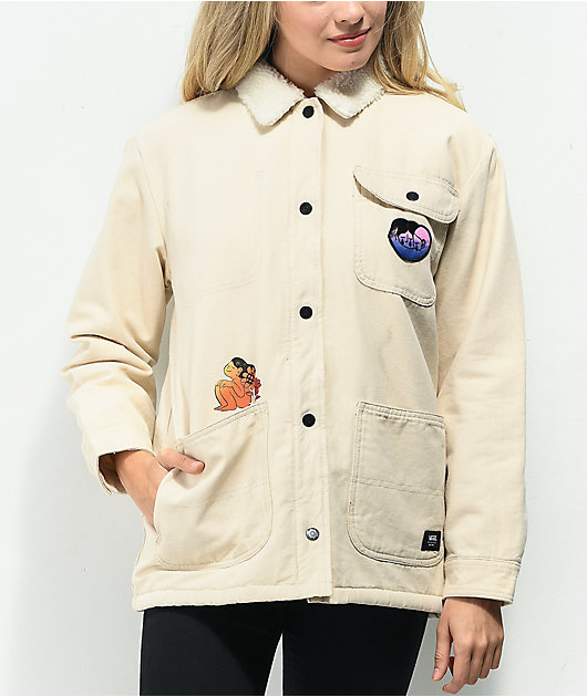 Vans Cultivate Care Beige Chore Coat | Zumiez Vans Cultivate Care Beige Chore Coat | Zumiez