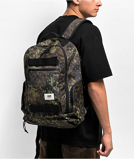 Shops camo vans backpack