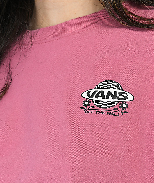 Vans Deep Root Pink Long Sleeve T-Shirt