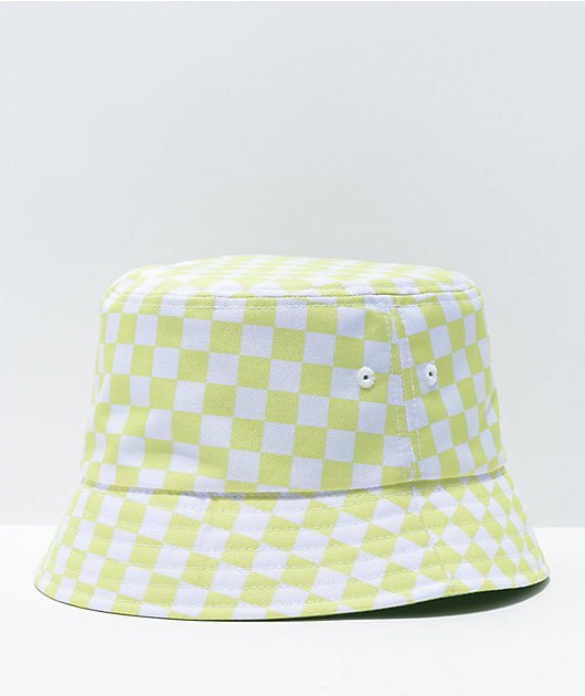 Vans Deluxe Hankley Green, White & Black Reversible Bucket Hat