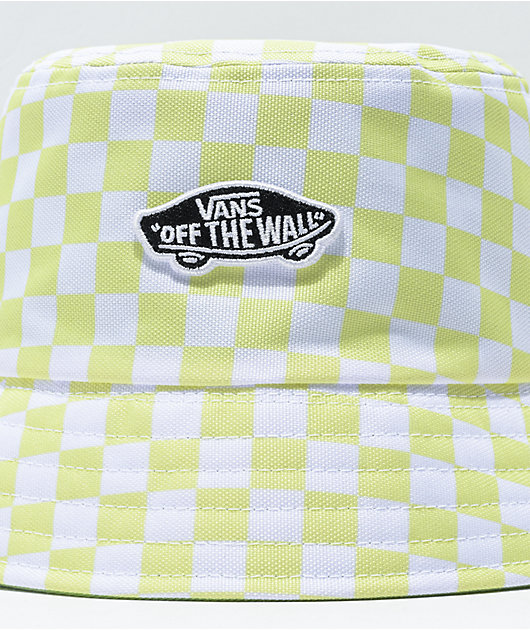 Vans Deluxe Hankley Green, White & Black Reversible Bucket Hat