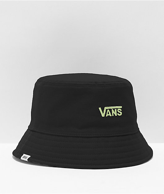 Vans Deluxe Hankley Green, White & Black Reversible Bucket Hat