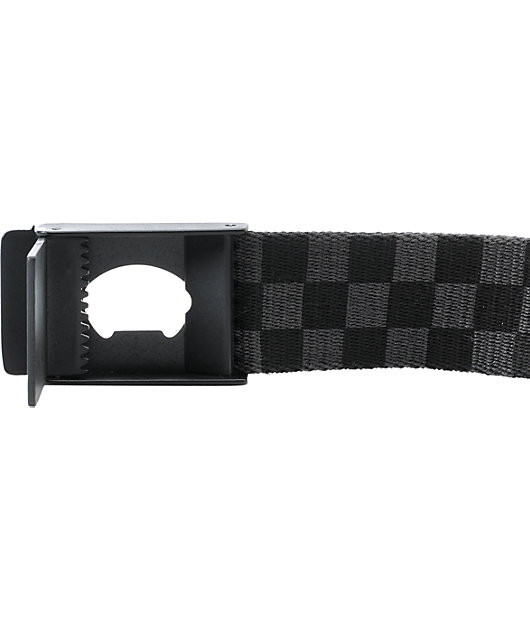 Black vans strap best sale