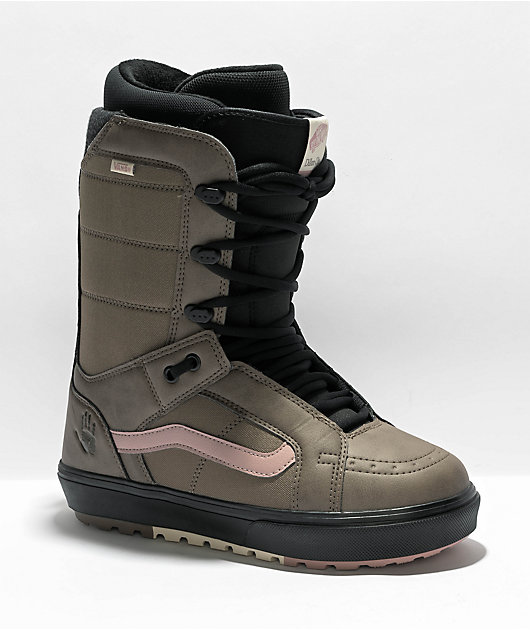 Vans Dillon Hi Standard OG Brown & Pink Snowboard Boots 2023