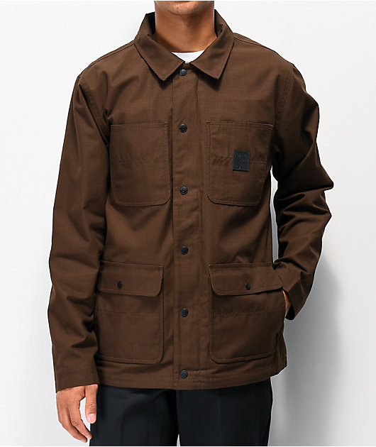 vans brown jacket