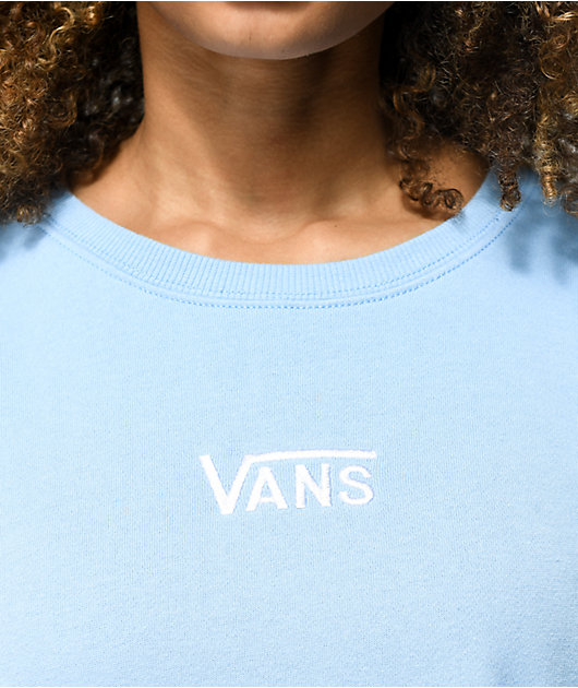 light blue vans sweatshirt