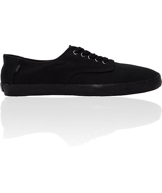 Vans E Street All Black Skate Shoes | Zumiez