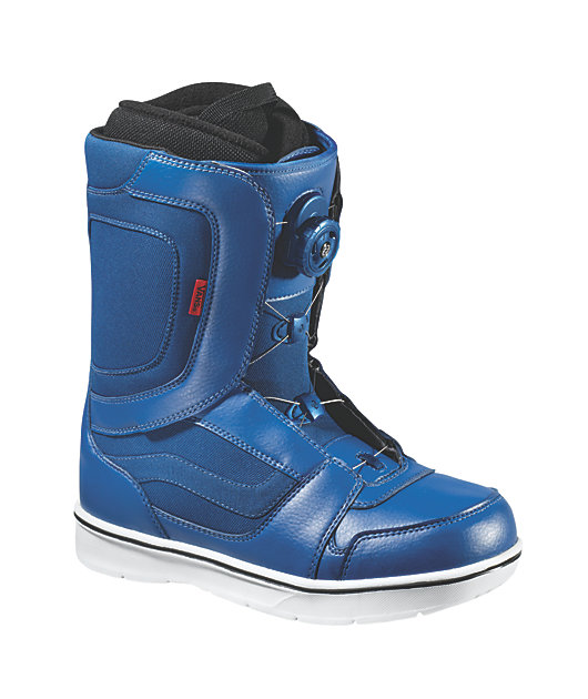 vans snowboard boots blue