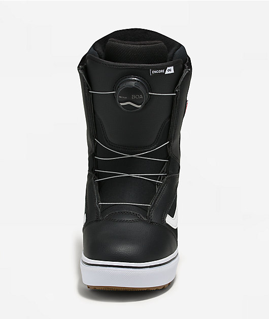 Vans Encore OG Black & White Snowboard Boots 2027