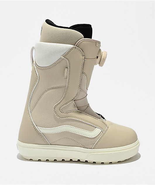 Vans Encore OG Oatmeal & White Snowboard Boots | Zumiez