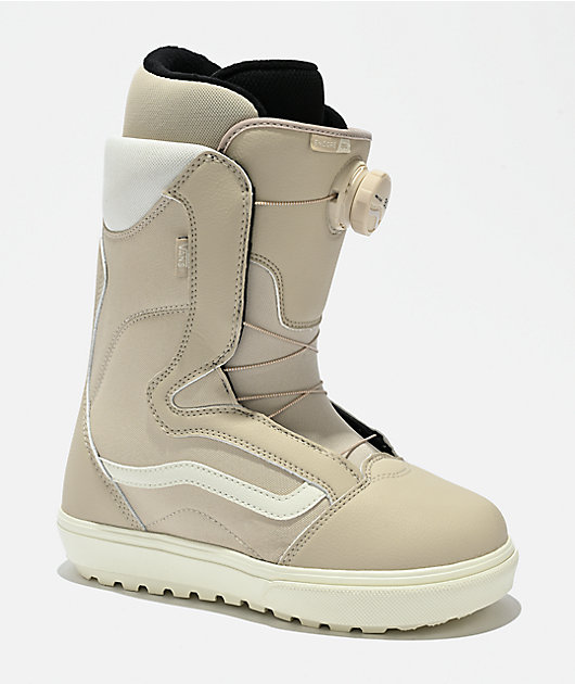 Vans Encore OG Oatmeal & White Snowboard Boots | Zumiez