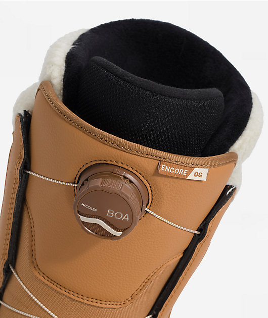 Vans Encore OG Tan & Gum Snowboard Boots 2027