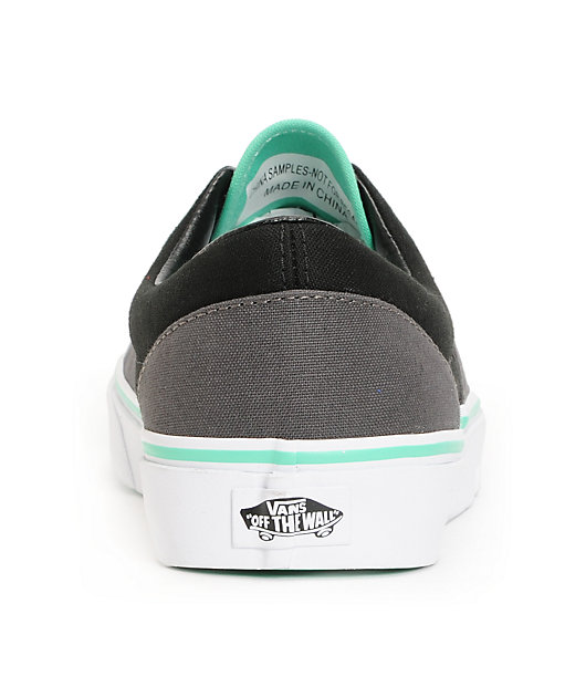mint and gray vans