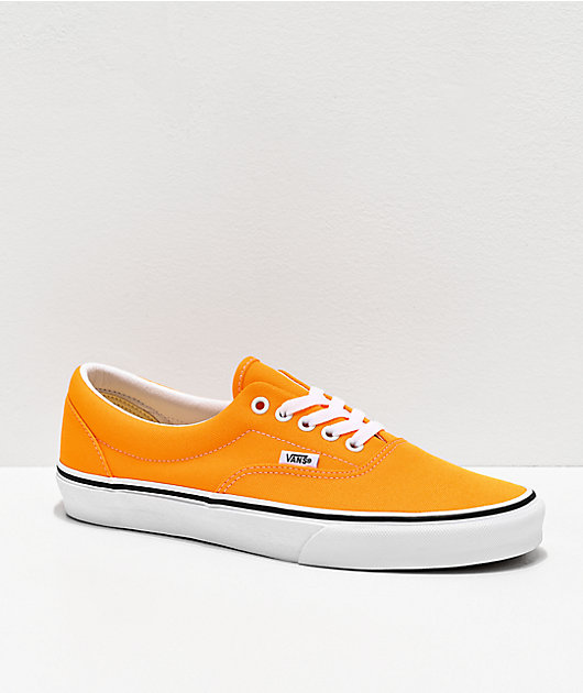 orange neon sneakers