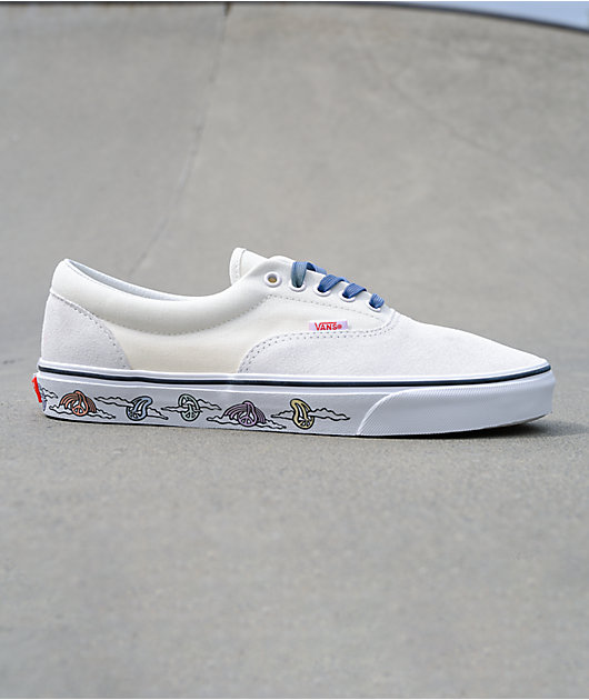 Vans era clearance blanc