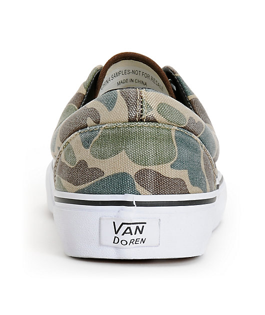 vans era van doren camo