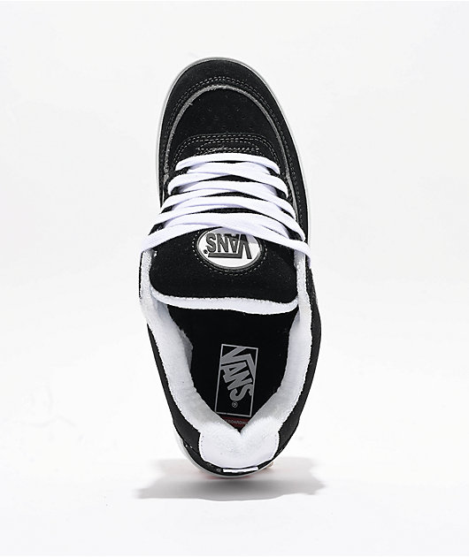 国内配送 VANS SKATE ESTAZZO BLACK/WHITE Vans Estazzo Black & White Skate Shoes | Zumiez
